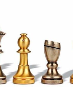 Jeu d'Echecs en Laiton "Staunton Contemporain"