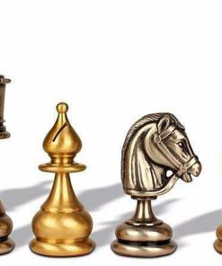 Jeu d'Echecs en Laiton Massif "Perse"