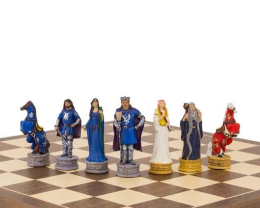 Jeu d'Echecs en Résine "Roi Arthur"