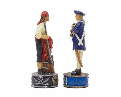 Jeu d'Echecs en Résine "Pirates et Marine royale"